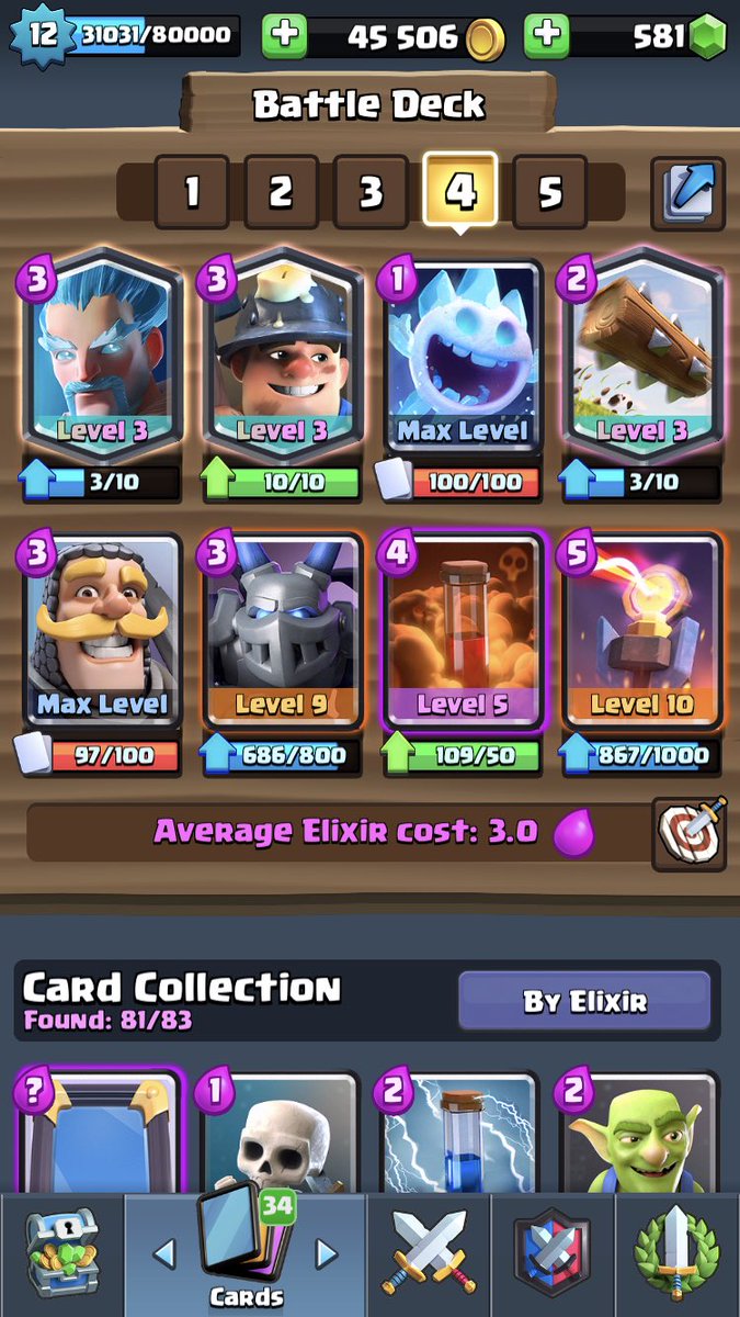 I’ve Been starting to play the game a little bit more, the most wins I got on a grand challenge was 10 with this miner deck I created a while back, let me know any new strats and good decks please and thank you! :)