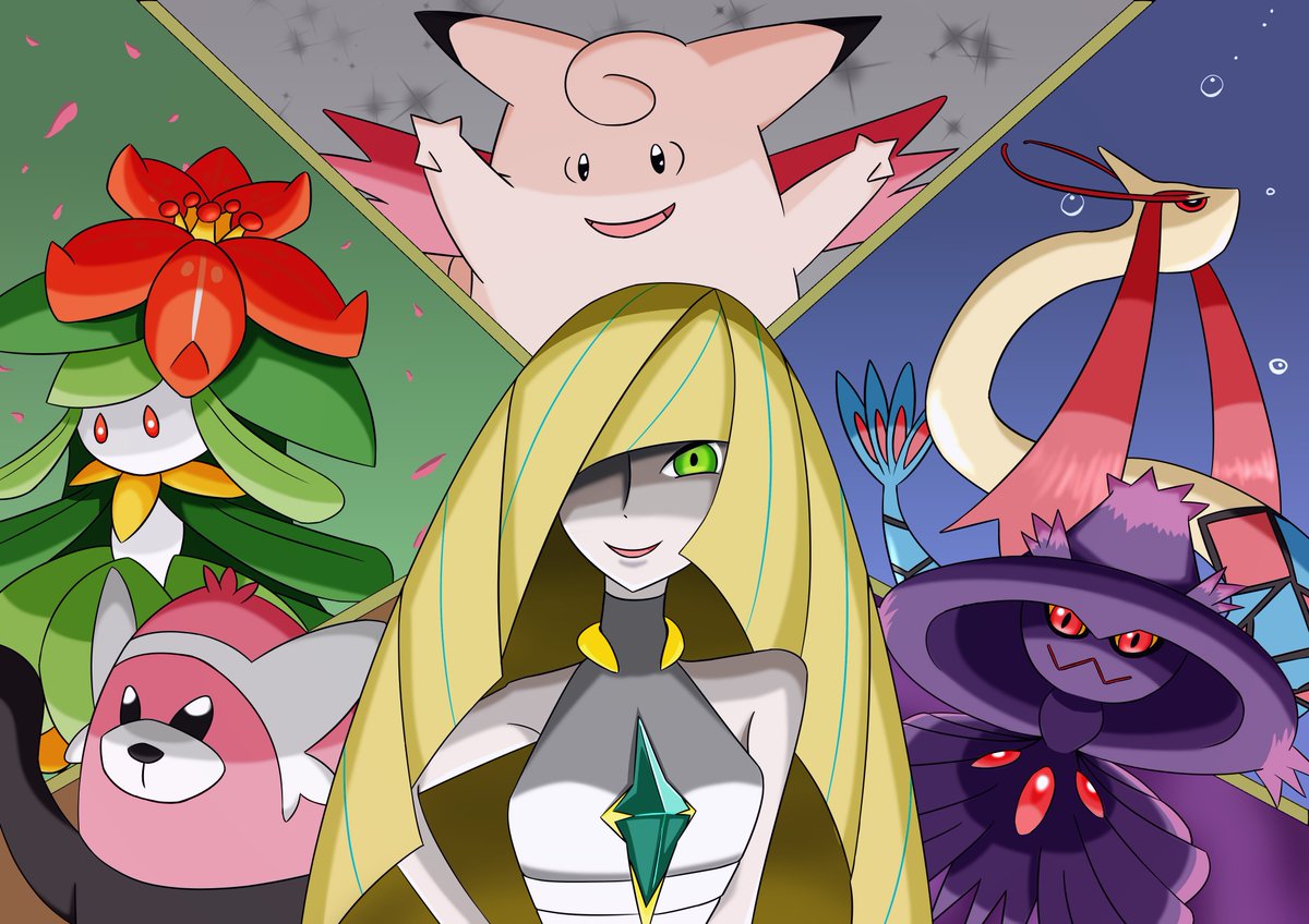 ルザミーネ 手持ち 目つき