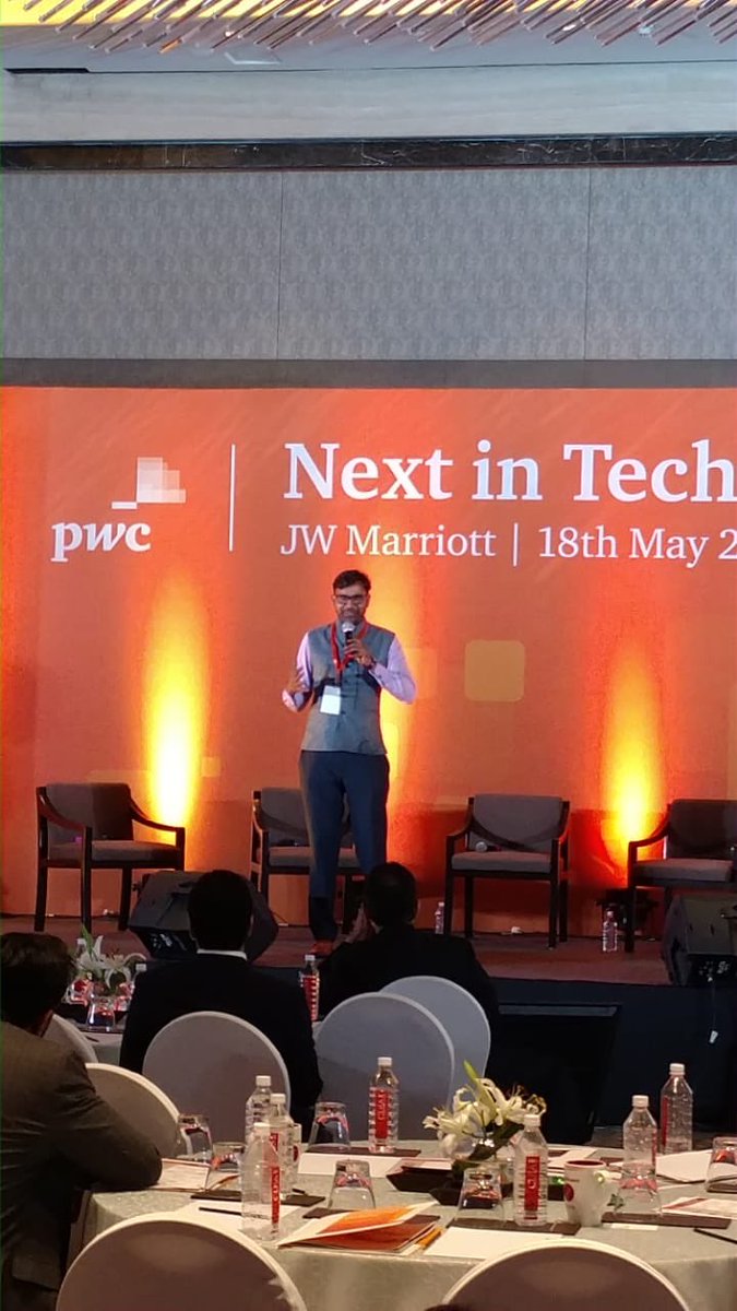 PwC_IN's tweet photo. #InPics: The launch of our latest Next in Tech report saw thought leaders from various verticals come under one roof to discuss how the latest technology set to impact the financial services sector. Read the full report now: https://t.co/FJ1PeLGH7w #PwCNextInTech #PwCFinTech https://t.co/6qIbMM6RHB