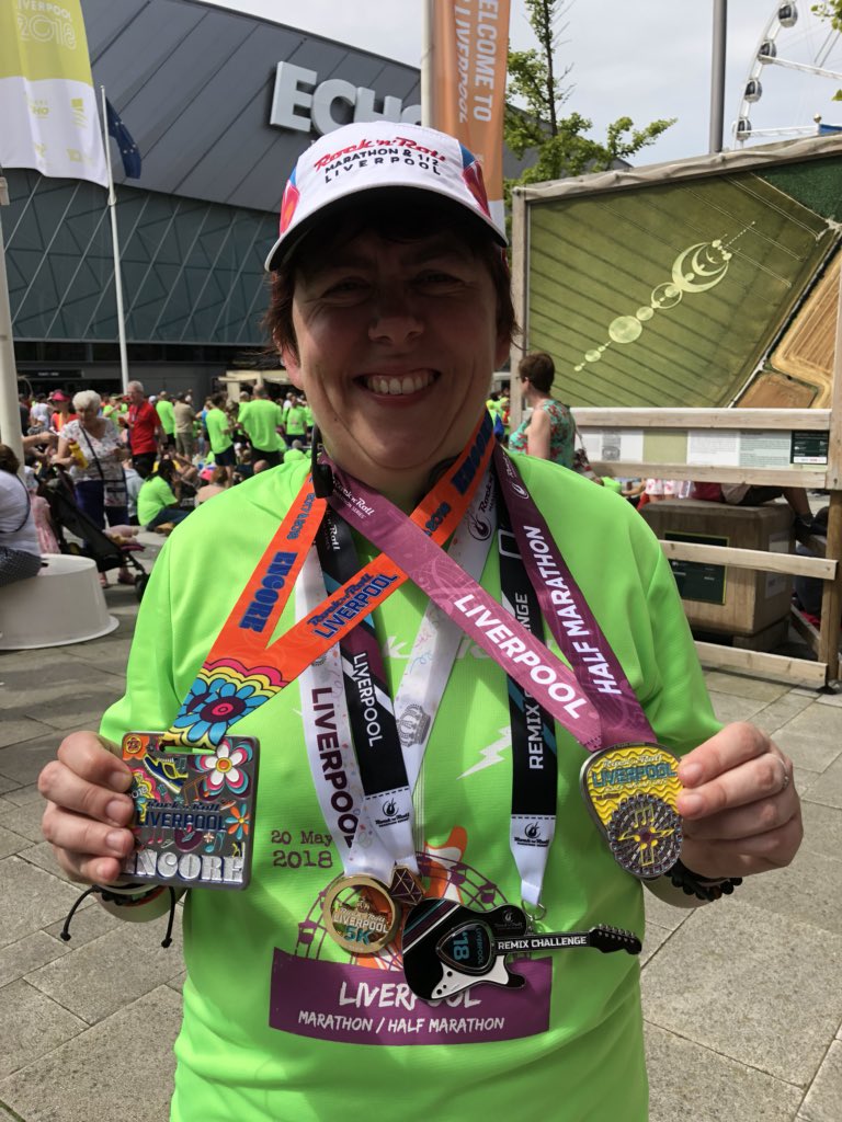 ScotsRanger82's tweet image. So @SarahJSpall @spally_uk finished in 3:02:29 and totally Deserves her Medals &amp;amp; Celebratory Beer!! #SoProud #MercerActive #NuttyRunner #RunningEarper @RnRLiverpool @ChristinaDove7 @ShanQuick @our_gentle_sin @kellycarthy1989 @thisplacentime @dasilva_uk @WynonnaEarpPod