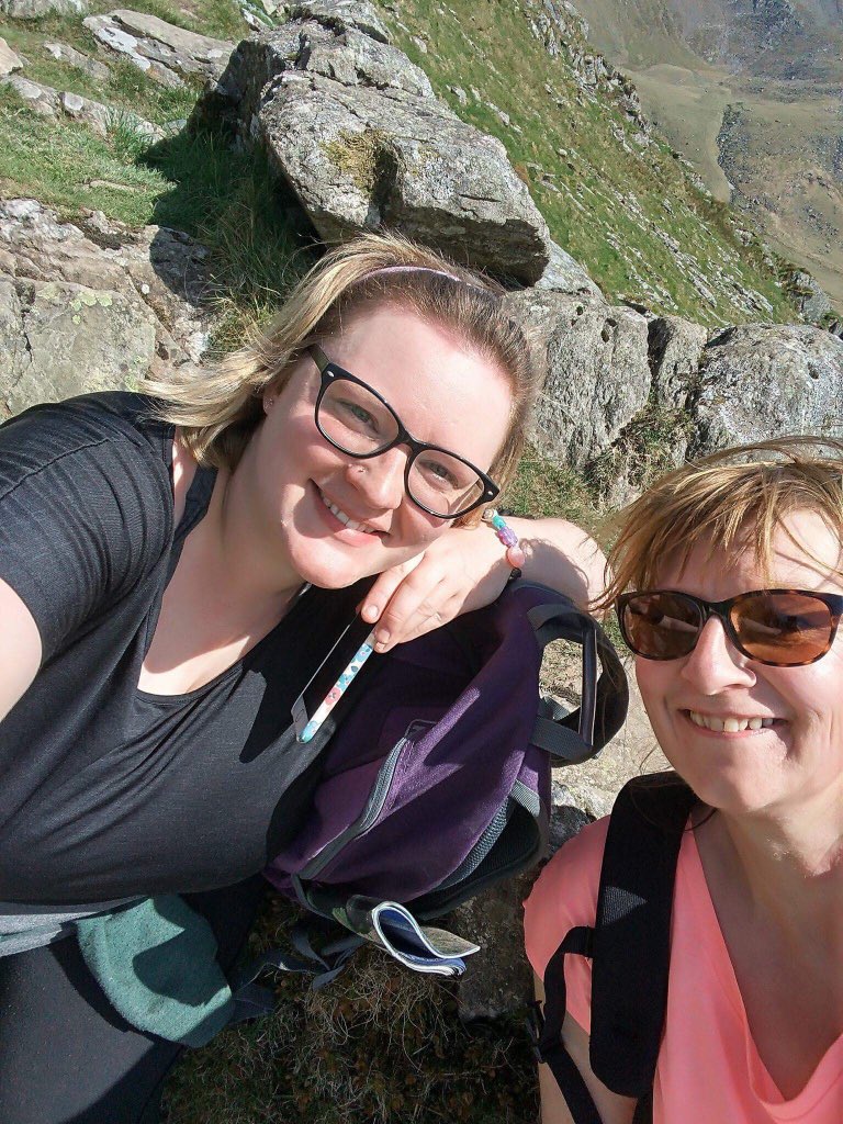 Ward233rsuh's tweet photo. Some more brilliant photos of our staff during their trek up Mount Snowdon 💜 #ward233 #royalstoke #snowdon #mountain #cysticfobrosis #charityclimb #amazingexperience @tracymellor2 tracymellor2 @MedDivision @BrianwDolan @k_mantron @LizRix_UHNM https://t.co/614YKUmrqu