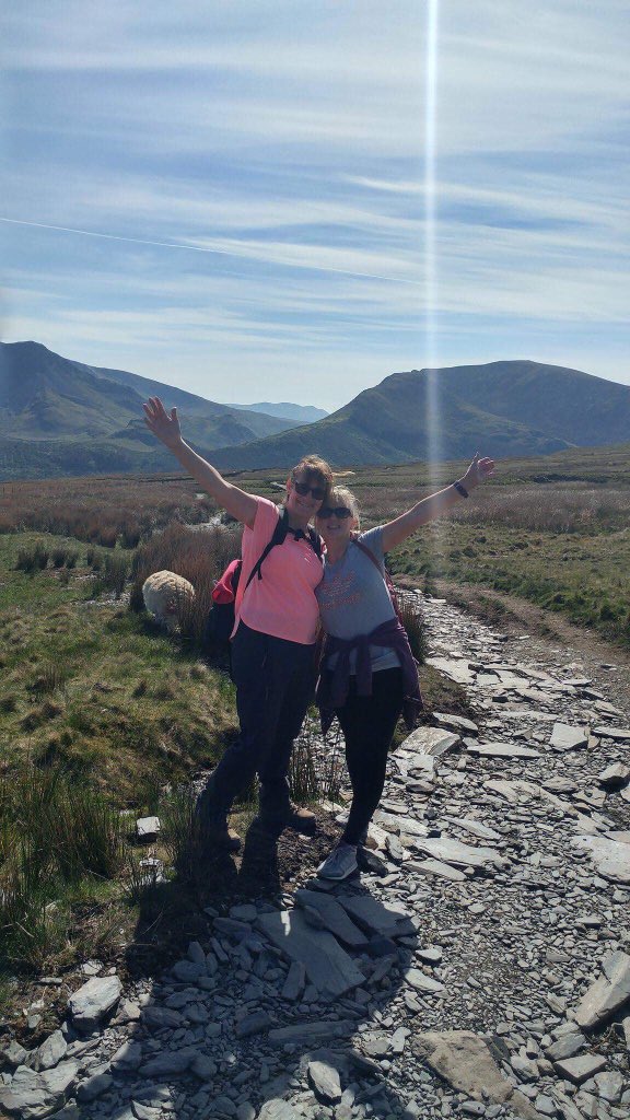 Ward233rsuh's tweet photo. Some more brilliant photos of our staff during their trek up Mount Snowdon 💜 #ward233 #royalstoke #snowdon #mountain #cysticfobrosis #charityclimb #amazingexperience @tracymellor2 tracymellor2 @MedDivision @BrianwDolan @k_mantron @LizRix_UHNM https://t.co/614YKUmrqu