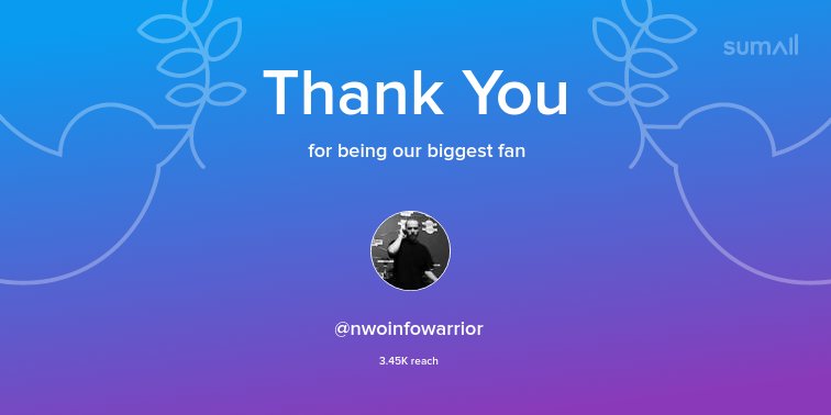 GRILAVerge's tweet photo. Our biggest fans this week: @nwoinfowarrior. Thank you! via https://t.co/QxrzEZXfIm https://t.co/a3a8IHiHIk