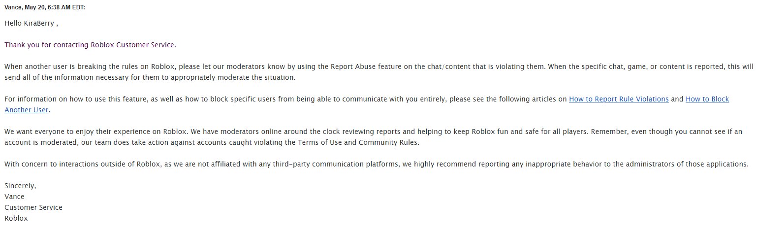 How Report Rule Violations Roblox