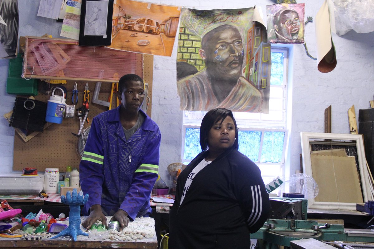NMCF_SA's tweet photo. Participants were exposed to an array of handcrafted utensils including the production process.
The youth of Langa taking advantage of opportunities made accessible by the department of tourism. #AMadibaInEveryGeneration #NMCFYouthSummmit #BeTheLegacy #NM100 https://t.co/b0BDRvIULg