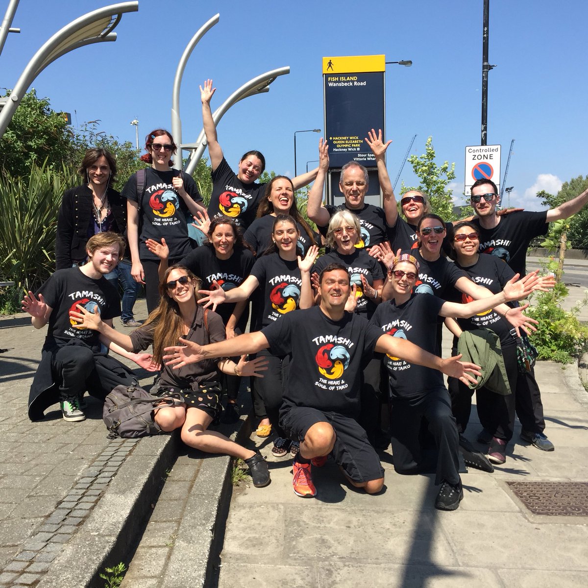 A huge thanks and well done to everyone who drummed and ran today! Much love from Tamashii Daiko and students of Tamashii School of Taiko-do! 🙌🥁🙌  #taiko #tamashiidaiko #HackneyHalf #HackneyHalfMarathon