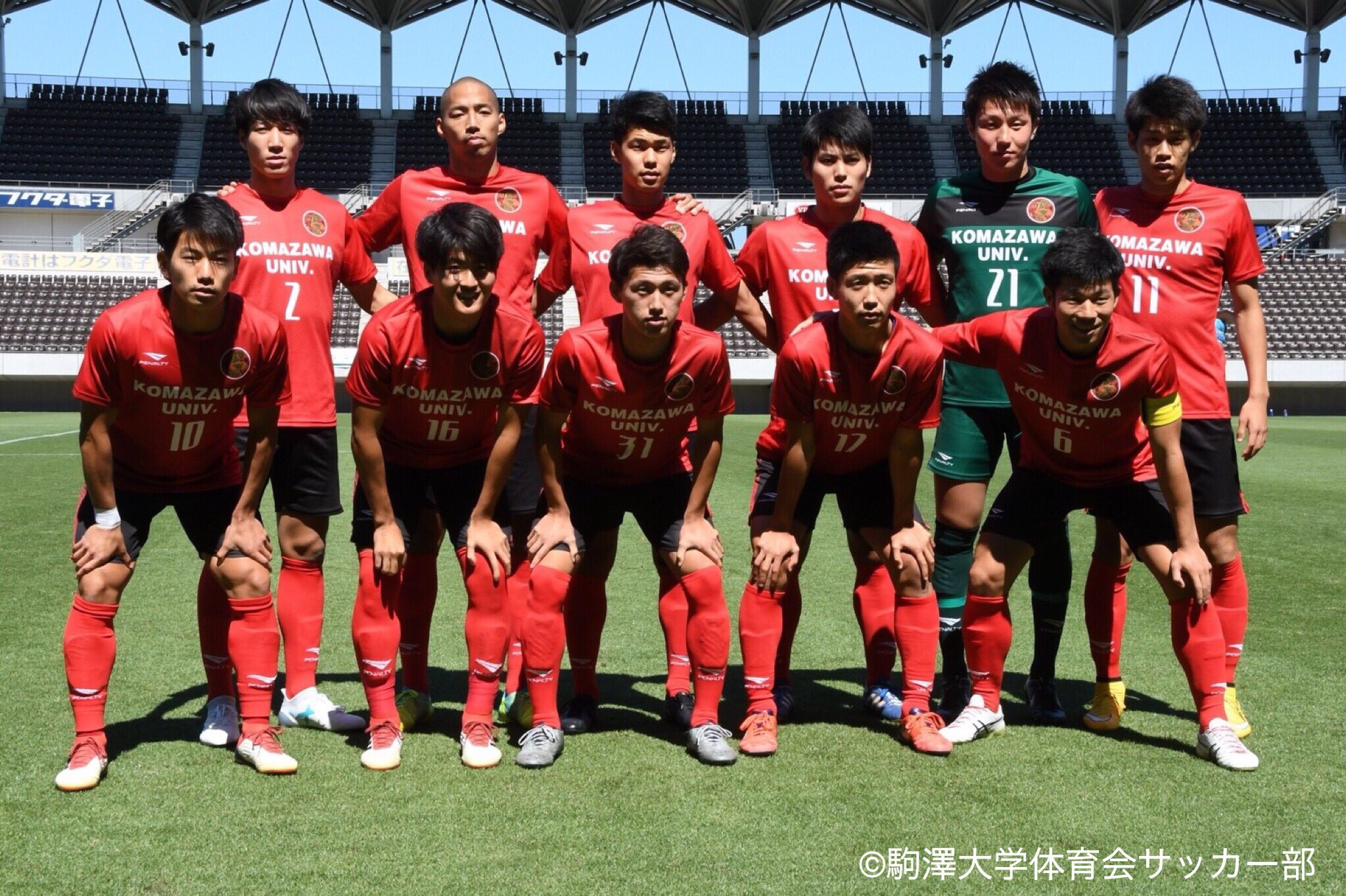 駒澤大学体育会サッカー部 結果報告 第92回関東大学サッカーリーグ戦 前期第６節 5月日 14 00kickoff 順天堂大学 フクダ電子アリーナ 2 4 前期リーグも折り返し地点を過ぎました 今日の敗戦を振り返り 引き続き勝利