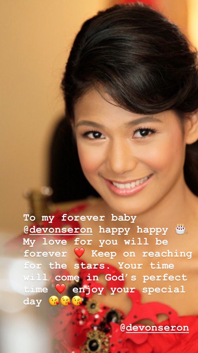 chinkeyeyes08's tweet photo. Happiest Birthday my lovely @devonseron17 🎂🎂🎂 I love you forever ❤️ https://t.co/mOGnrp0uOV