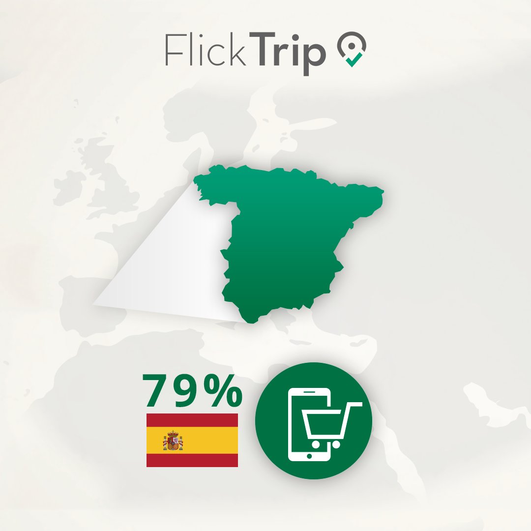 FlickTrip's tweet photo. Be Online. Be FlickTrip.

In Spain, 79% of reservations are made online.

Source: Naviera Grimaldi
#AdventureTourism #Software #Plataform #Solutions #Operator #Travel #Schedule #TouristCalendar #booking #TouristOperation #ExtremeTourism #WTTC #HotSale https://t.co/UlAThhLhUr