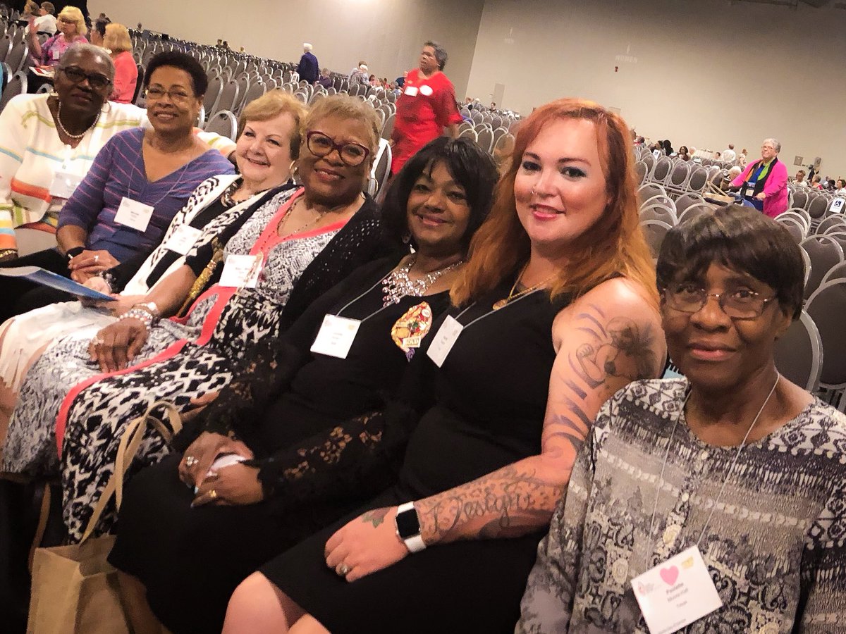 txconfumw's tweet photo. Our ladies on final day of #UMWAssembly2018 ready for powerful word and service! @UMWomen https://t.co/5Dir151C6Y