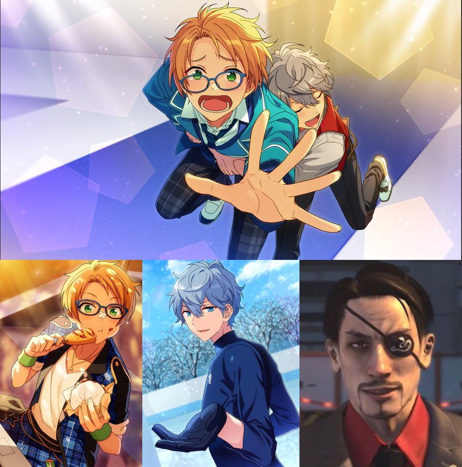 キクラゲ 原稿 たくさんのいいねとrtありがとうございます せっかくなんで 私の推しを見ていって下さい 夢ノ咲学院アイドル科 2年a組 遊木真と3年a組の瀬名泉 東城会直系 真島組組長 真島吾朗 みんなかわいくてかっこいいのでよろしく キクラゲ 原稿 たくさんのいいねとrtありがとうございます せっかくなんで 私の推しを見ていって下さい 夢ノ咲学院アイドル科 2年a組 遊木真と3年a組の瀬名泉 東城会直系 真島組組長 真島吾朗 みんなかわいくてかっこいいのでよろしく