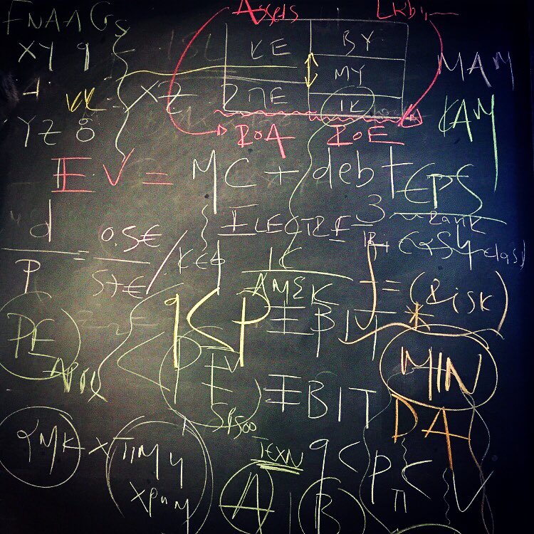 PanosXidonas's tweet photo. #BlackboardShot from my recent #LectureSeries in #FinancialMgmt at the @ntua! More than clear that #GraffitiDesign smoothely meets with #FinanceTheory! https://t.co/I00Sbb17IX