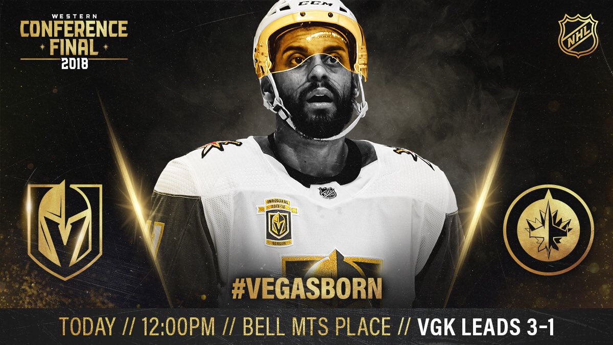GoldenKnights's tweet photo. ☝️ more win https://t.co/4ZxamKAmFt