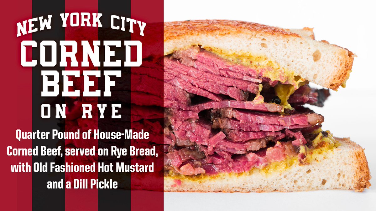 KGgamechanger's tweet photo. It's match day, @ATLUTD fans! While the boys in red and black battle the @NewYorkRedBulls, head over to Zone 223 and Devour the Competition with our corned beef on rye! 🔴 ⚫ https://t.co/JWTjuariHy
