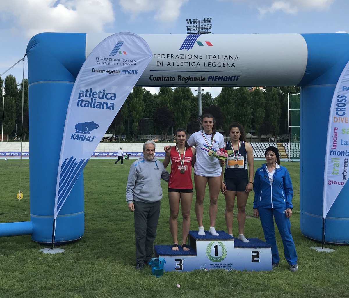 FidalPiemonte's tweet photo. #atletica #provemultiple Lucia Quaglieri è la nuova campionessa italiana promesse dell'eptathlon con 4936 punti! Sul podio anche Martina Ronchetti con 4779 e Alice Lunardon con 4761 punti https://t.co/RSW60VmiEB