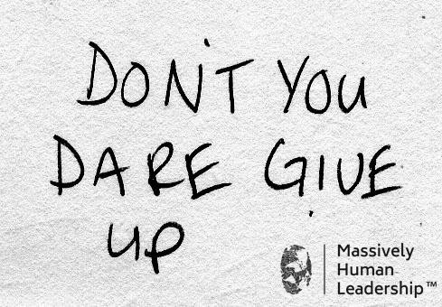 MassivelyHuman's tweet photo. Never give up ✊ https://t.co/UKnIZuhQbA