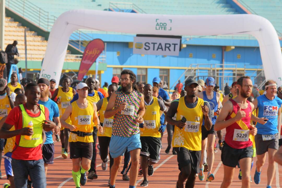 MTNRwanda's tweet photo. All the sweat in the world could never suffice the grit the participants have showcased today. One of the reasons we are proud partners of this outstanding event. #KIPM2018 https://t.co/P7XJnqklp1