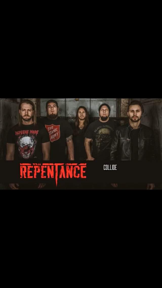 within_dirge's tweet image. Checked out @WeAreRepentance new song Collide? #metal #hard #debut