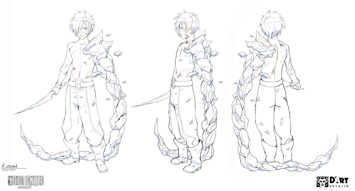 Concept\turn around work done for @IndigoIgnited pilot animation which can be watched here>
https://t.co/FiDi3f87S2
インディゴ・イグナイテッドというパイロットアニメのために描いてたキャラクターデザイン。上記のリンクで見えます。
@dartshtajio 