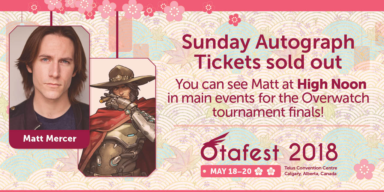 Matthew Mercer Convention Schedule 2022 Otafest - May 2022 On Twitter: "Hi Lovers, Our Final Batch Of Free Tickets  For Matt Mercer's Autographs Are Gone. If You Were Unable To Receive An  Autograph Ticket, You Can Still