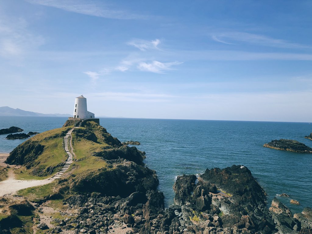 SteWhiite's tweet photo. Exploring Anglesey, North Wales

#NorthWales #Angelsey #Lighthouse #cockerspaniel https://t.co/g3PmaggkGv