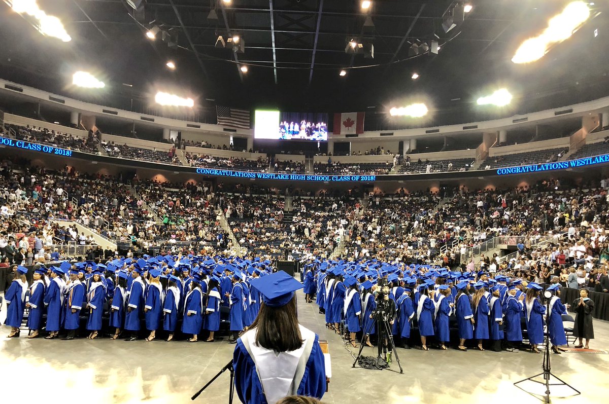 Ocean front views are nice, but there is something really special about a Westlake HS Graduates view.  Congrats c/o 2018 and thanks for the spectacular view.<a href="/alexbatesedu/">Alexandra Bates</a> @fultonslc @JeffRoseSupt <a href="/WGDAVISJR/">WILLIE G. DAVIS, JR.</a> <a href="/gyimah_whitaker/">Dr. Gyimah Whitaker</a>