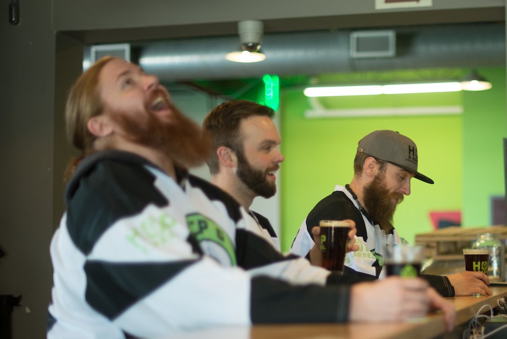 HopandBarrelBC's tweet image. I&apos;d say I&apos;d drink to that, but honestly, I&apos;ll drink beer to just about anything. -Brian and his beard #beardwisdom #craftbeer #breweryhumor