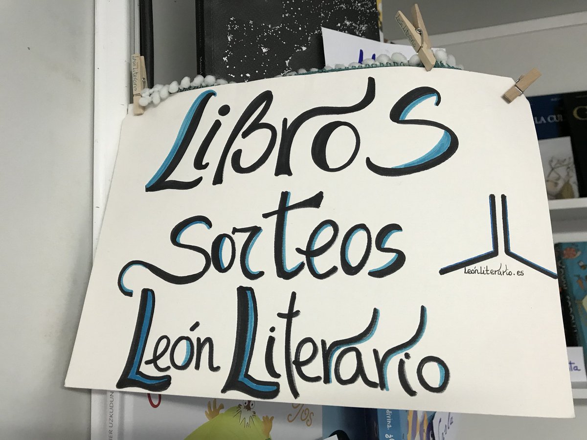 FeriaLibroLeon's tweet photo. Aún estás a tiempo de participar en el sorteo de varios lotes de libros, haciendo cualquier compra en la #FeriaLibroLeón18 #leonesp @LeonLiterario https://t.co/JWDMsiO71y