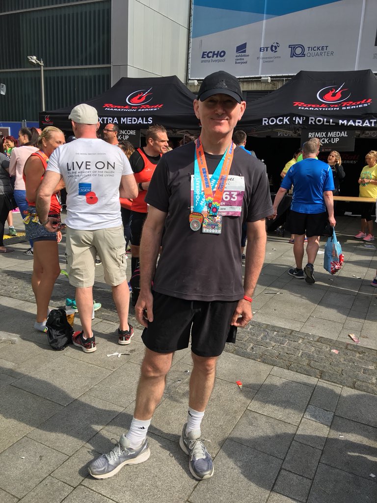 ste_asp's tweet image. Finished the #RnRLiverpool #Liverpool Marathon - fell to pieces after 16 miles but managed to get round... Highlight was running through The Kop - thanks to @LFC for opening the doors!