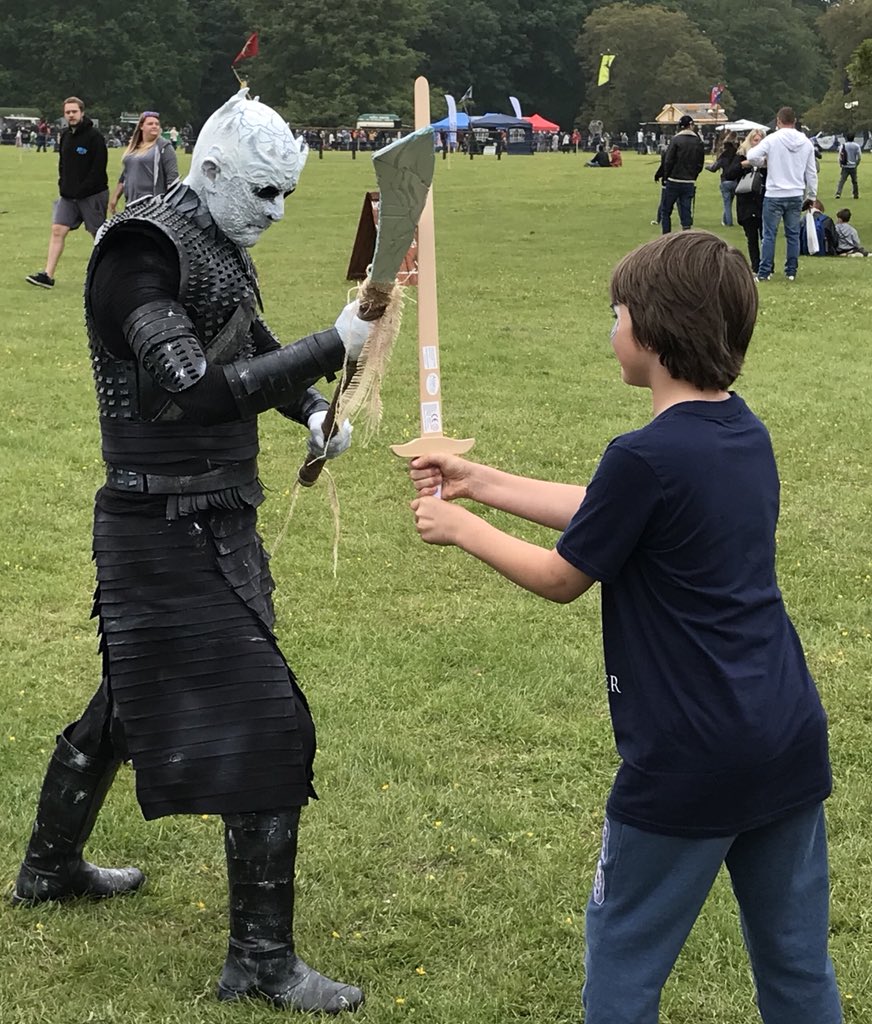 Ian_Goldsworthy's tweet photo. This weekend we took a fantastic trip to Westeros via @thronefest2018 #WroxhamPics https://t.co/y3BXRAvLU1