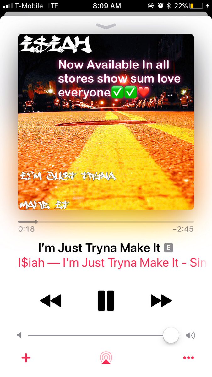 DboiiKrazy's tweet photo. Iโm Just Tryna Make It - Single by I$iah
https://t.co/fgfTfgi8Lc
#EasyProfit #summertimebanger #Promotion #IndieArtist #TheComeUpIsReal #ITunes #Spotify #ReverbNation #WorldStarHipHop #Mainstream #Rapper #NorthTexas #Fallstown #Tour #Coast2Coast #Respect #HipHop #RnB #Aliyah https://t.co/QnPE77zKw3