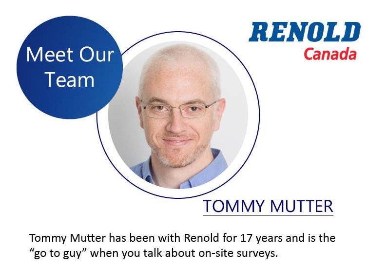 RenoldCanada's tweet photo. Meet Team Renold: Meet Tommy Mutter. #chainexperts #teamrenold #chainsolutions https://t.co/kFWi2jC5zW
