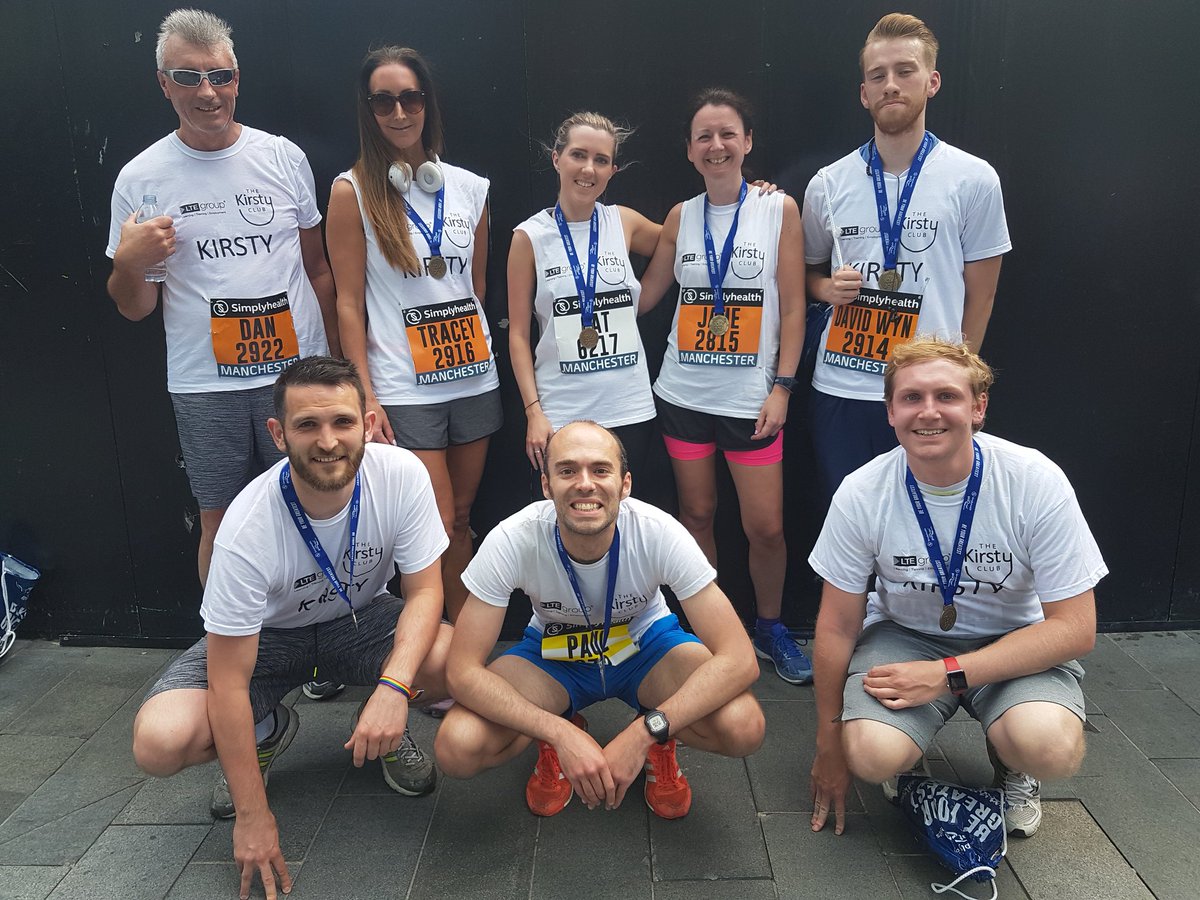 LTEgrp's tweet photo. Winners! @LTEgrp @ucenmcr @TotalPeople @TheMcrCollege @Novuschange @Great_Run @thekirstyclub @FrancisHouseCH #GreatManchesterRun #HowardHouse https://t.co/L8iw4YtXWv