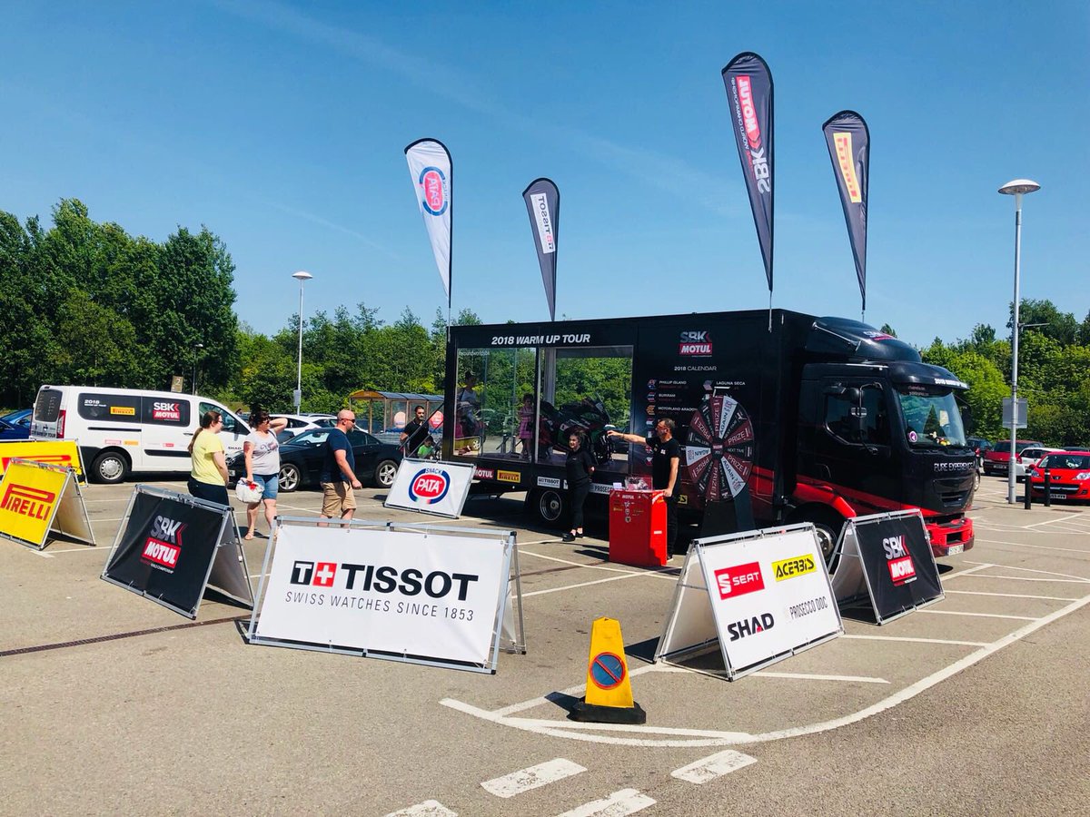 DoningtonParkUK's tweet photo. Have you been to @AshbyCommunity this weekend?! If so, we hope youโve had a great time with the @WorldSBK Warm Up Tour! From the looks on your faces, it certainly looks like you have! #aroundworldsbk #ukworldsbk https://t.co/iNZFrNLOV0
