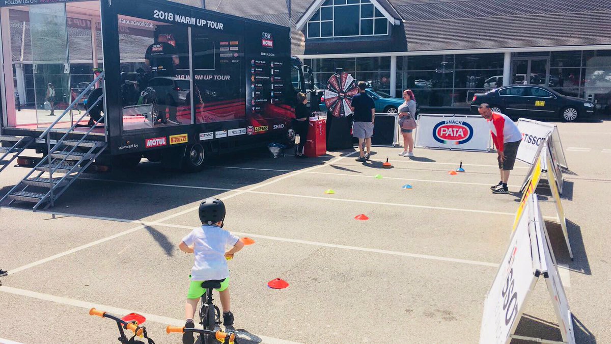 DoningtonParkUK's tweet photo. Have you been to @AshbyCommunity this weekend?! If so, we hope youโve had a great time with the @WorldSBK Warm Up Tour! From the looks on your faces, it certainly looks like you have! #aroundworldsbk #ukworldsbk https://t.co/iNZFrNLOV0