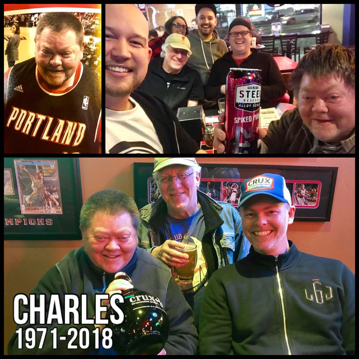 StumptownTrivia's tweet image. This last week we lost a very special friend. Charles was a wonderful individual and a huge supporter of local businesses, like Stumptown Trivia and @SchmizzaCedarH. We are so glad we got to know you over this last year and we will miss you greatly.
