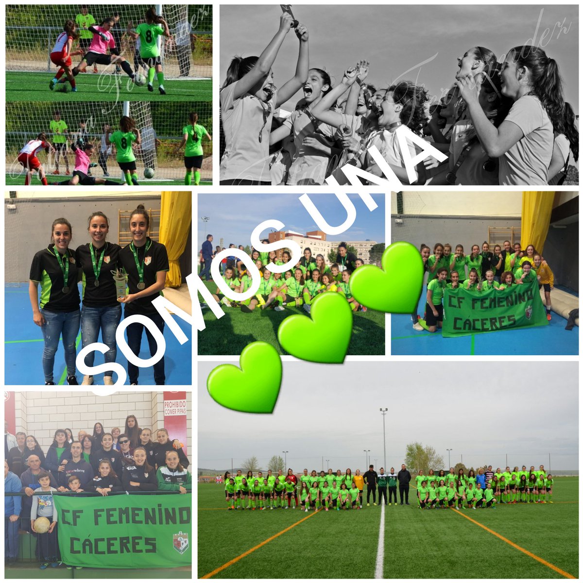 CacerenoFem's tweet photo. Ponemos punto y final a una gran temporada, cimentada en el trabajo de la base, donde desde entrenadores, jugadoras, padres y aficionados han ido en una dirección, siendo una marea verde imparable.
Gracias de corazón a todas esas personas que han puesto su granito de arena
💚💚💚 https://t.co/Rig58MbQne