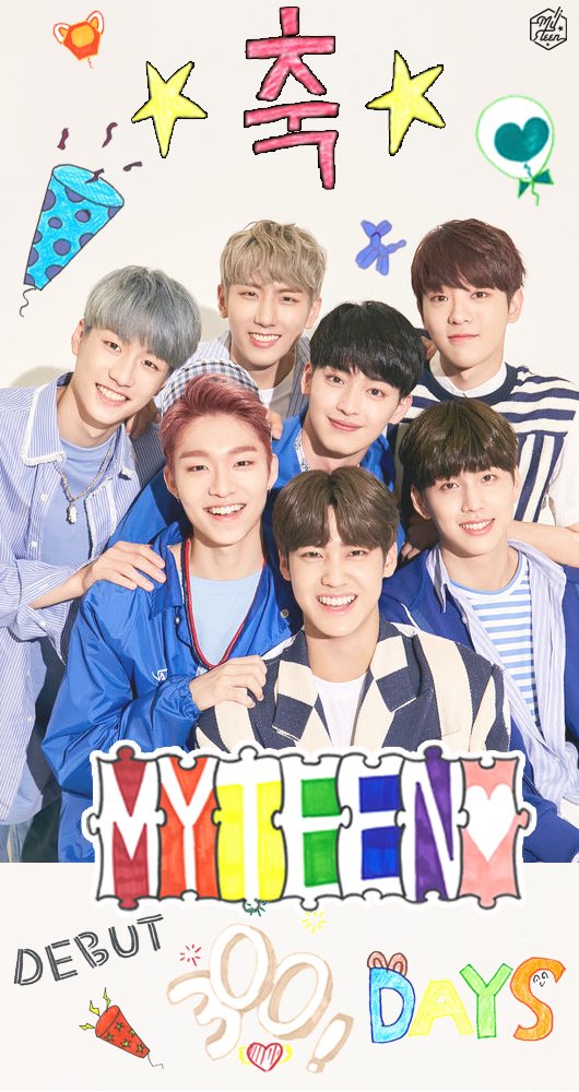 myteen_staff's tweet photo. [PHOTO #마이틴]
마이틴의 데뷔 300일을 축하합니다🎉 
300일 동안 마이틴을 한결같이 응원해주신 팬 여러분께 감사합니다💕
앞으로도 쭉 마이틴의 꽃길을 함께해주세요:D
#팬_여러분을_위한 #오늘의_깜짝선물은_멤버들이_직접_만든_축하메세지🎁 https://t.co/g8pPWOAkU1
