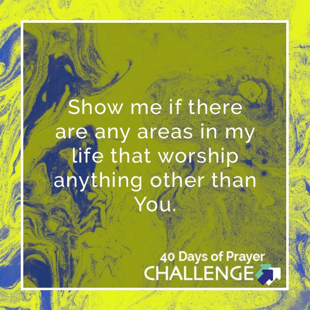 efcaChallenge's tweet photo. Lord, make us aware of anything that might be taking Your place at the center of our lives. Help us to daily pick up our cross and follow after You.

Pray. Share. Watch God work.

#40DaysofPrayer #ChallengeKC https://t.co/XwSFojuG0f
