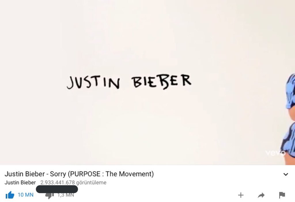 JDBVoteUpdateTR's tweet photo. Beliebers, Watch Sorry on YouTube. Let's make 3 billion views 

@justinbieber #IVoteJustinBBMAs https://t.co/sXGBsxszZG