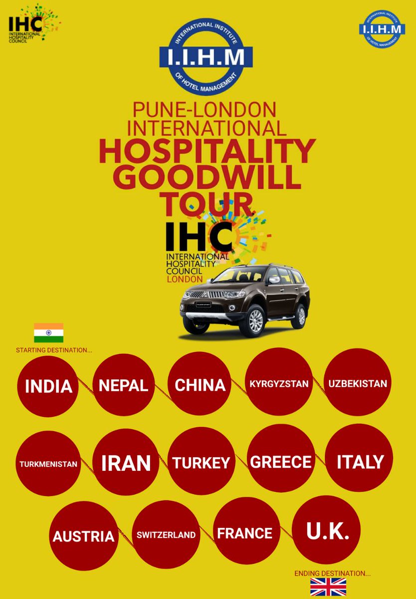 Arvind_IIHMHyd's tweet photo. *Reaching second destination #China 🇨🇳 #HospitalityGoodwillTour Spreading the passion! #IIHM with  International Hospitality Council from #India🇮🇳 to #London🇬🇧. This trip will cover #13Countries enroute.*

@subornobose @Bruce_Bucknell https://t.co/rDS5amP7M8