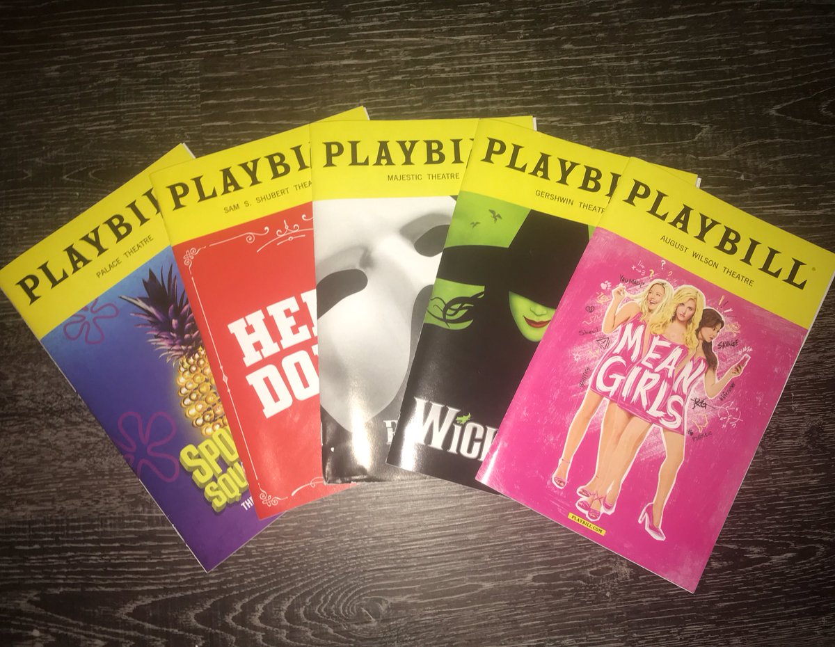 andthatsenough's tweet photo. playbill giveaway !! <3 
• march thirty first casts 
• retweet to enter 
• must be following me !!
the first winner can choose four, the second winner will get the other three !! 
• ends june twelfth or at two hundred retweets :) https://t.co/8qCrdkeYhR