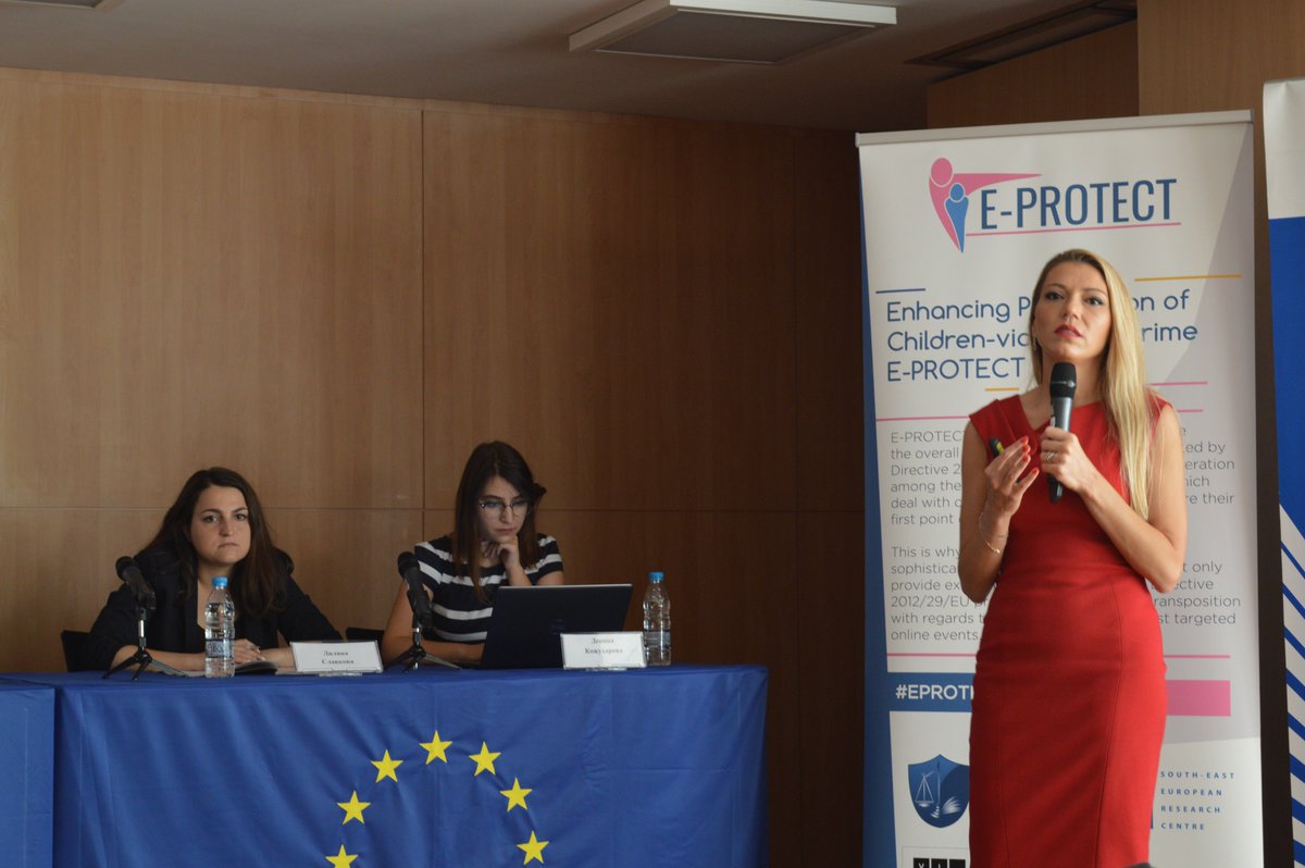 eprotecteu's tweet photo. On 15th May 2018, Law and Internet Foundation organised the first public event under the E-PROTECT project in Sofia. You can learn more here https://t.co/BvWDYQ0aOh #EPROTECT #PolicyBriefing #Sofia #ChildrenRights https://t.co/C7kKd9ktAt