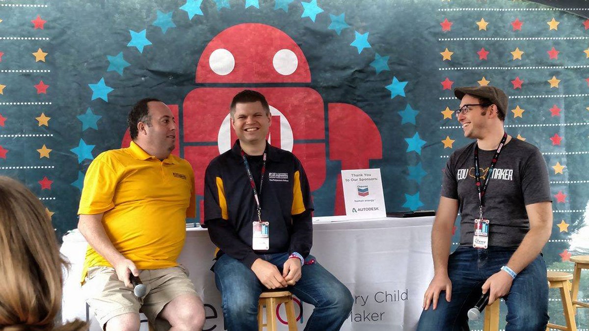 micahlande's tweet photo. Hear about "Majoring in Making in College" @MakerFaire Bay Area 2018 w/@ASU @ASUengineering @ASUpoly students and @shawnsjordan @micahlande @stevenyyo at the Make:Education stage in Zone 3 Sunday 11:30am https://t.co/x7kCiGoppv #mfba2018 @MakingEngineers @MakerEdOrg @makered https://t.co/o1IiPIWmPn
