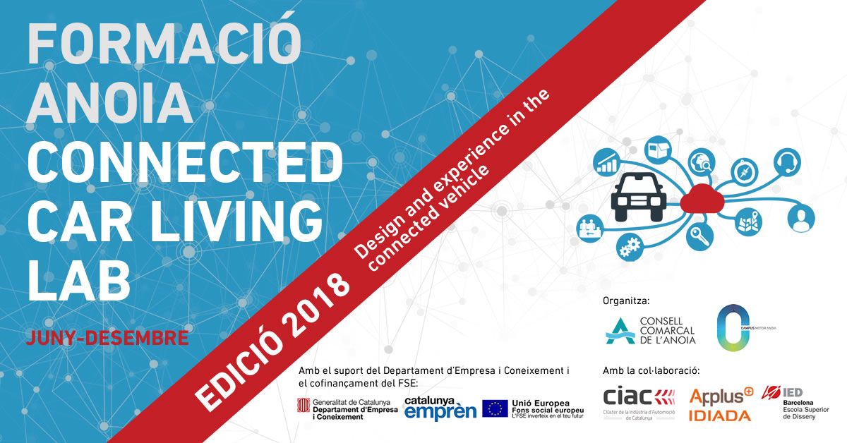 campus_motor's tweet photo. ✍️ El Campus Motor Anoia organitza novament una formació orientada a les persones interessades en poder adquirir una formació específica del vehicle connectat. #connectedcarlivinglab
▶️ Més informació i inscripcions: https://t.co/3Vl1MmtUBG https://t.co/L8rYvls0oc