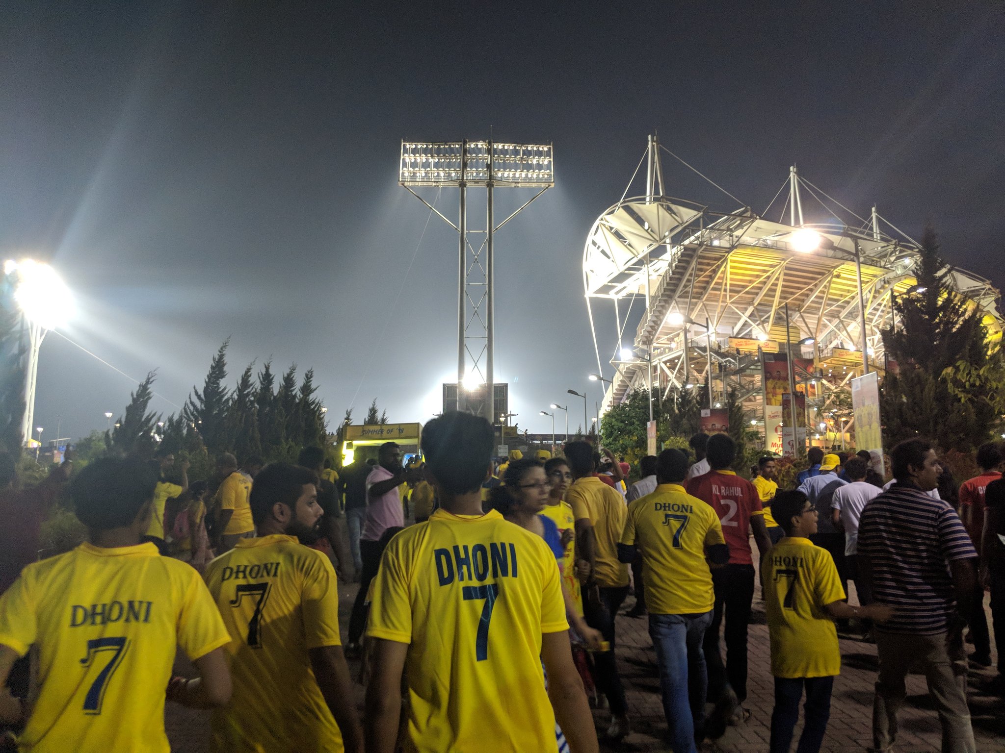 Chennai Super Kings on Twitter: "The #yellove for the last ...