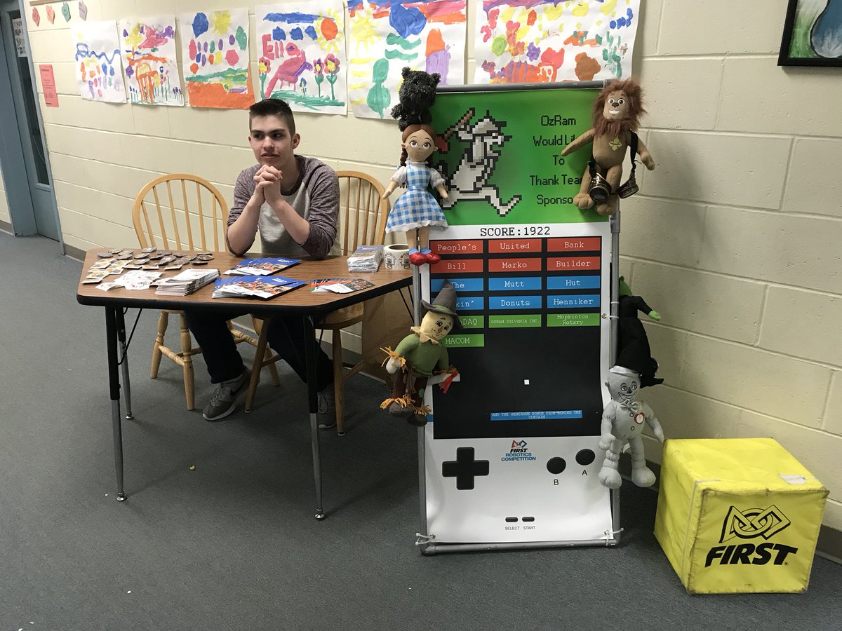 frc1922's tweet photo. Oz Ram participated in Fun Fair this weekend. Students learned about First opportunities that they can be a part of, and some had the chance to drive the robot. #firstrobotics #OMGrobots @FRCTeams @FIRSTweets @JSRHS_PLTW @jsrhs03281 https://t.co/U55Bpc4Bai