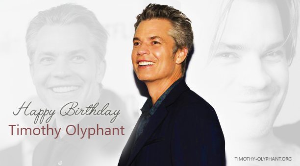 Happy Birthday Timothy Olyphant! 