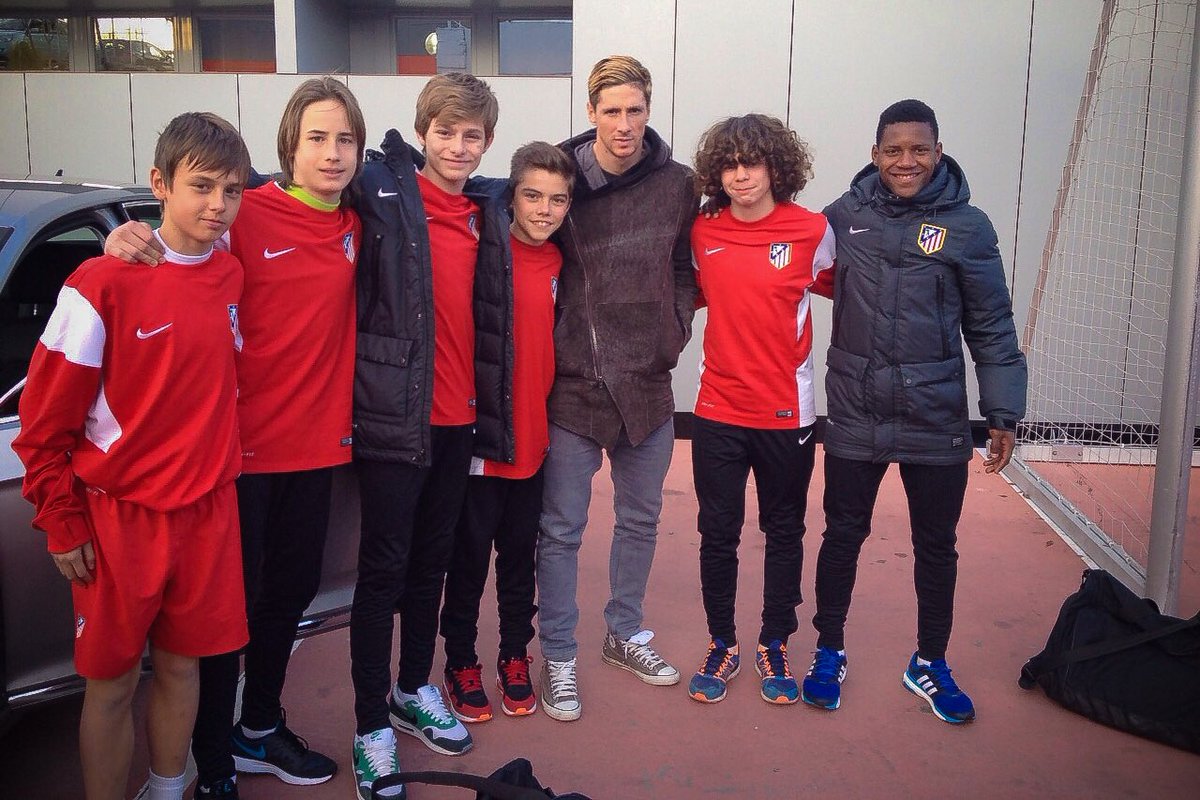 Gracias leyenda. Hasta pronto!!! #FernandoTorres #OrgulloAtletico