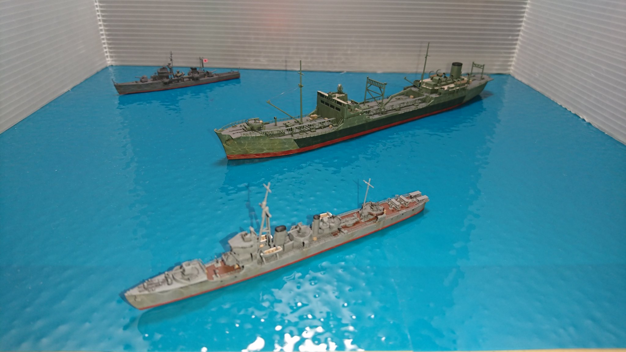 1/700 特22 日本海軍特設給油艦 厳島丸/久榮丸/建洋丸｜FUJIMI